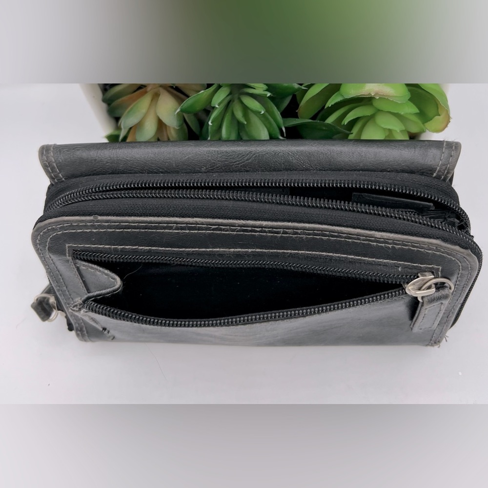 🌺Ocean Sam Vintage Pleather Continental Clutch Wallet🌸🌺 - Picture 11 of 16